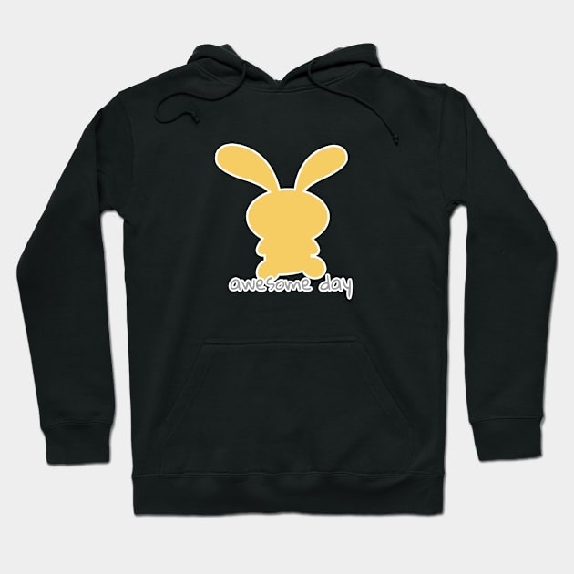 Awesome day cute bunny Hoodie by showcase24